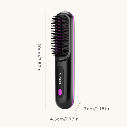 Tragbarer Haarglätter Healira™ IntelliBrush