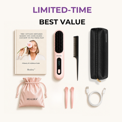 Tragbarer Haarglätter Healira™ IntelliBrush