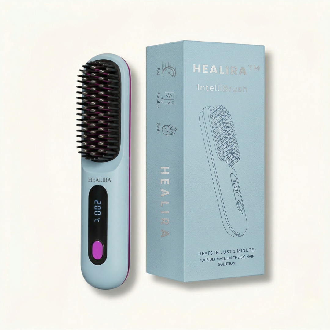 Tragbarer Haarglätter Healira™ IntelliBrush