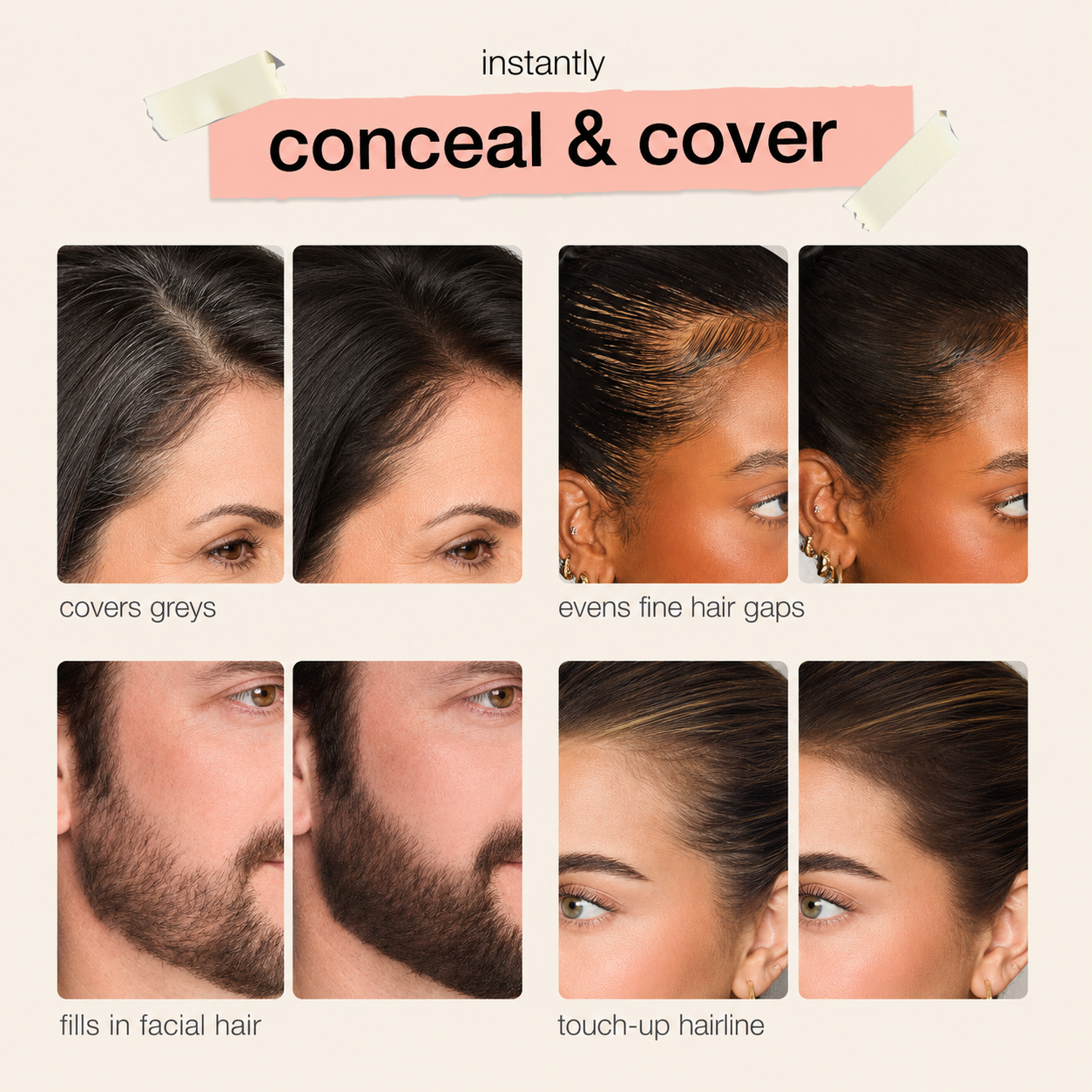 Healira™ Dab & Go Hair Concealer