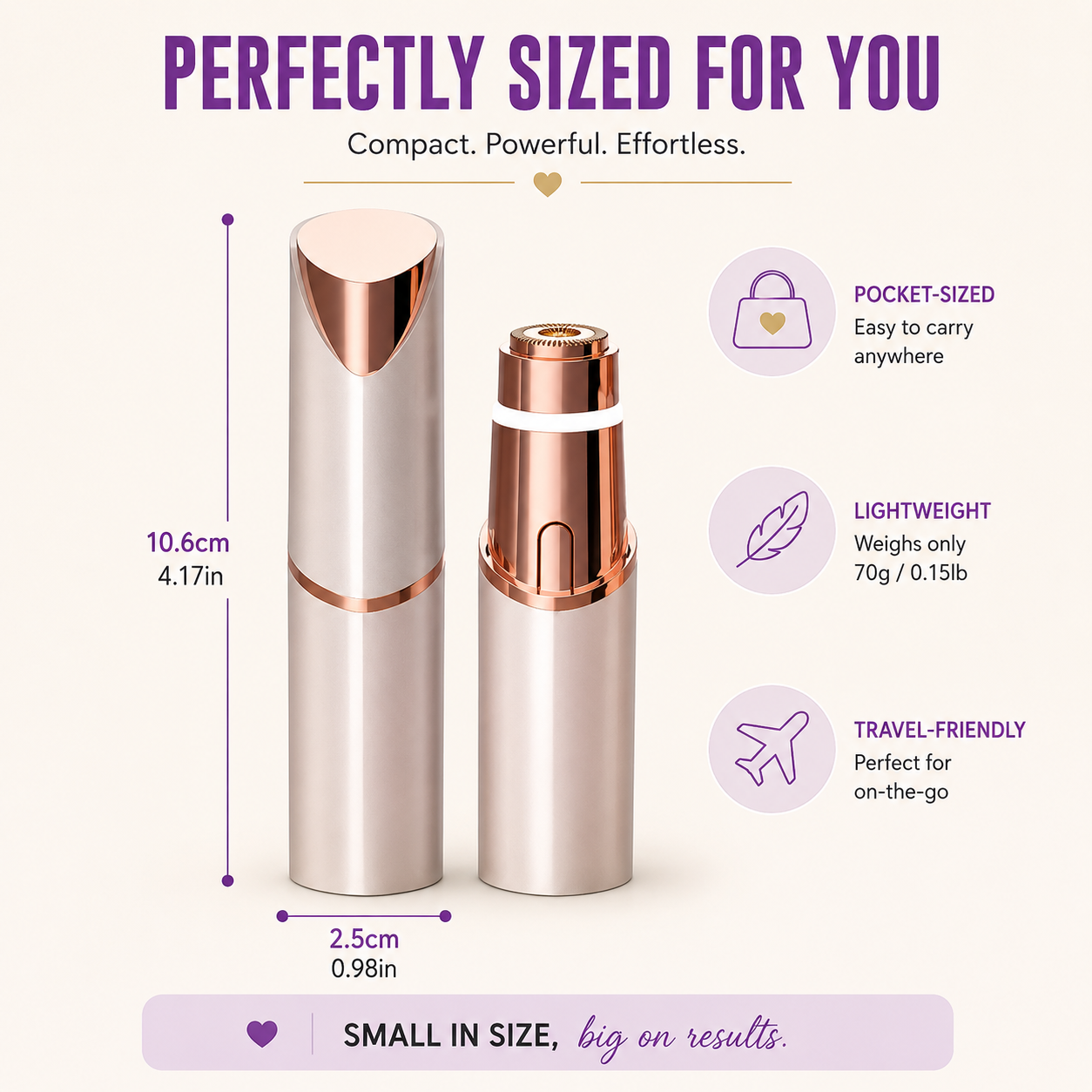 Healira™ LumiSmooth Precision Face Trimmer