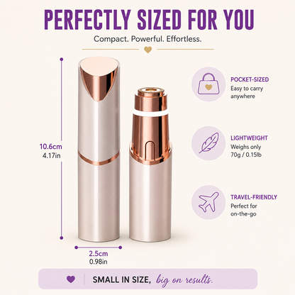 Healira™ LumiSmooth Precision Face Trimmer