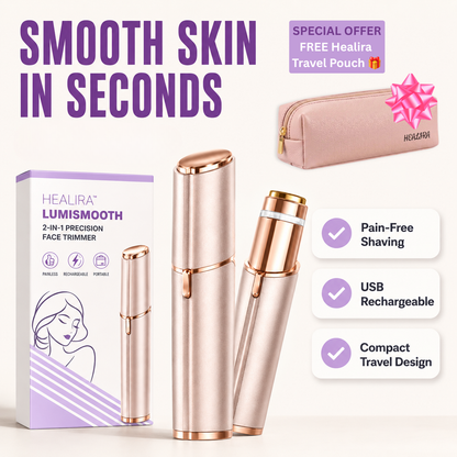 Healira™ LumiSmooth Precision Face Trimmer