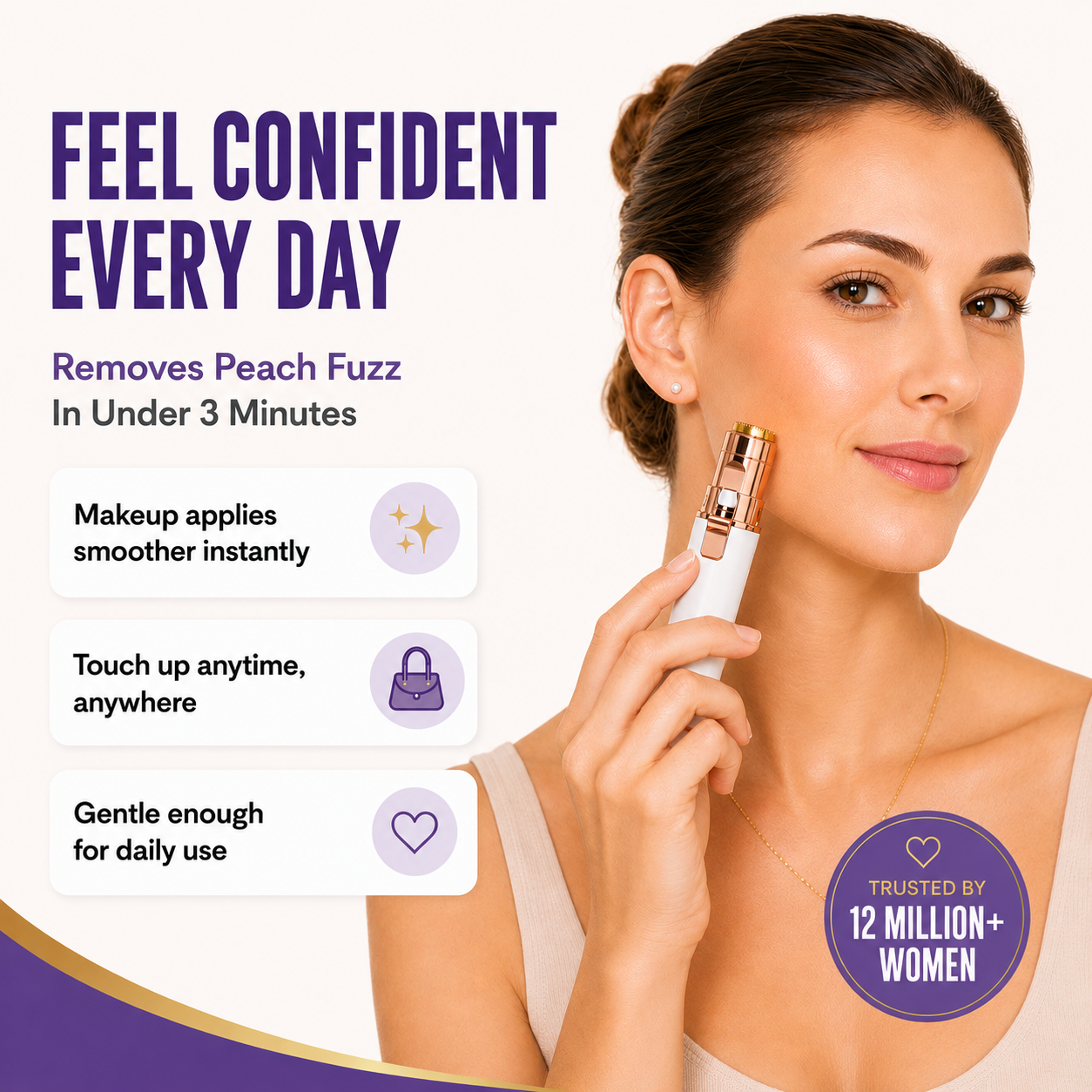 Healira™ LumiSmooth Precision Face Trimmer
